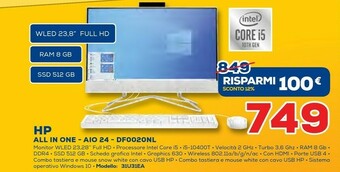Euronics HP All In One 24 - DF0020NL offerta