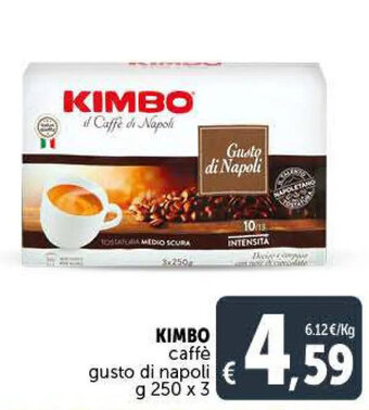 Deco Supermercati Kimbo Caffè gusto di napoli 250 g x 3 offerta