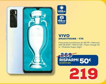 Euronics Vivo Smartphone - Y70 offerta