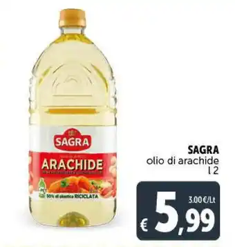 Deco Supermercati Sagra olio di arachide 2 l offerta