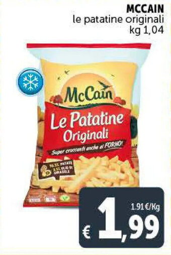 Deco Supermercati McCain le patatine originali kg 1,04 offerta