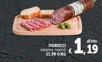 Deco Supermercati Fiorucci salame napoli offerta