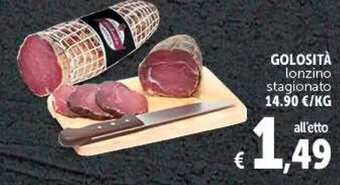 Deco Supermercati Golosità lonzino stagionato offerta