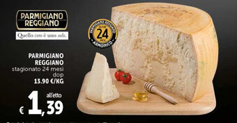 Deco Supermercati Parmigiano Reggiano stagionato 24 mesi dop offerta