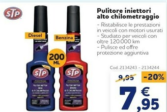 Norauto Stp Pulitore Iniettori Alto Chilometraggio offerta