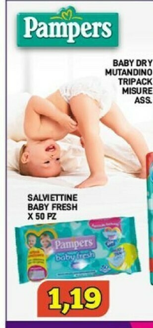 Maury's Pampers Baby Dry offerta
