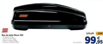 Norauto Fabbri Box Da Tetto Nova 310 offerta