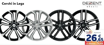 Norauto Dezent Wheels Cerchi In Lega offerta