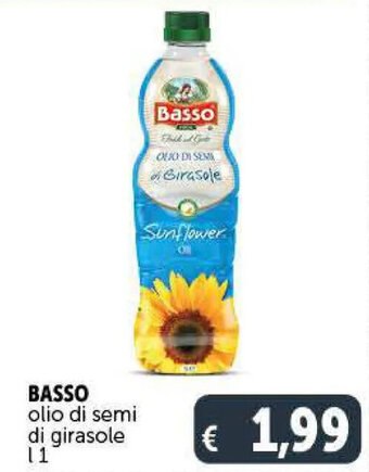 Deco Supermercati Basso Olio di semi di girasole 1 l offerta