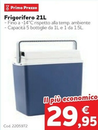 Norauto Frigorifero 21L offerta