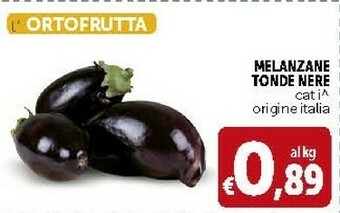 Deco Supermercati Melanzane Tonde Nere offerta