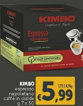 Deco Supermercati Kimbo Caffè Espresso Napoletano offerta