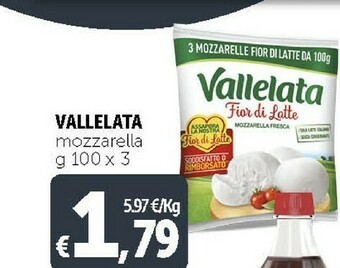 Deco Supermercati Vallelata Mozzarella offerta