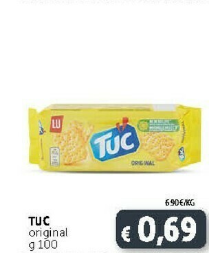 Deco Supermercati Saiwa Tuc Original 100 G(ml) offerta
