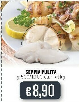 Deco Supermercati Seppia Pulita offerta