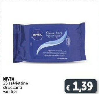 Deco Supermercati Nivea 25 Salviettine Struccanti offerta