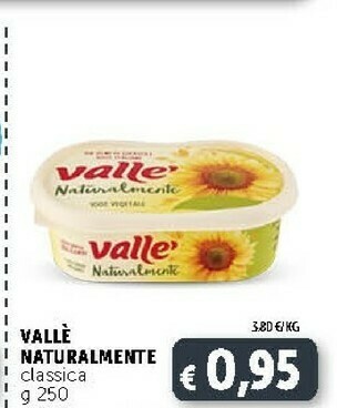 Deco Supermercati Vallè Naturalmente Classica offerta