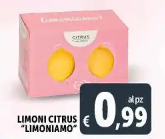 Deco Supermercati Limoni Citrus "Limoniamo" offerta