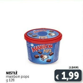 Deco Supermercati Nestlè Maxibon Pops offerta