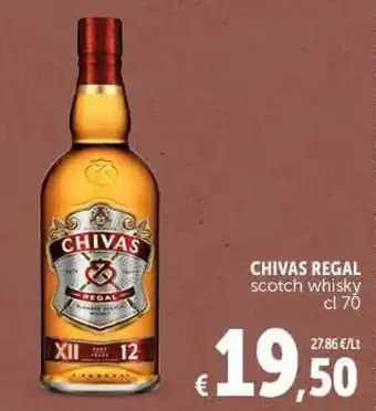 Deco Supermercati Chivas Regal scotch whisky cl 70 offerta