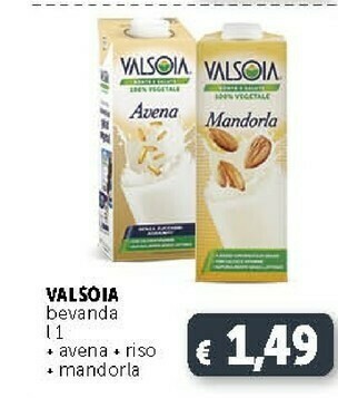 Deco Supermercati Valsoia Bevanda offerta