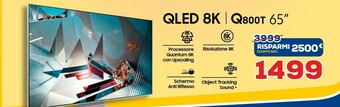 Euronics Samsung QLED 8K Q800T offerta