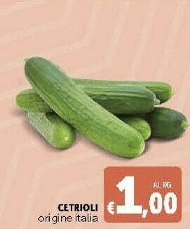 Deco Supermercati Cetrioli offerta