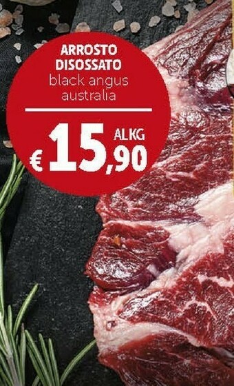 Deco Supermercati Arrosto Disossato Black Angus offerta