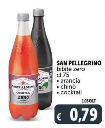 Deco Supermercati San Pellegrino bibite zero 75 cl offerta