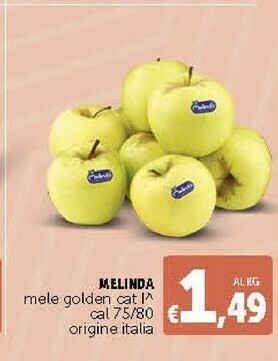 Deco Supermercati Melinda Mele Golden offerta
