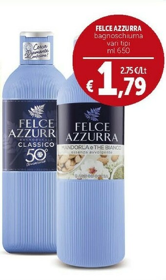 Deco Supermercati Felce Azzurra Bagnoschiuma offerta