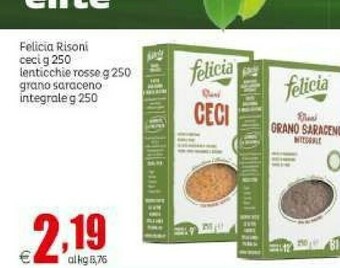 Elite Felicia Pasta di semola offerta