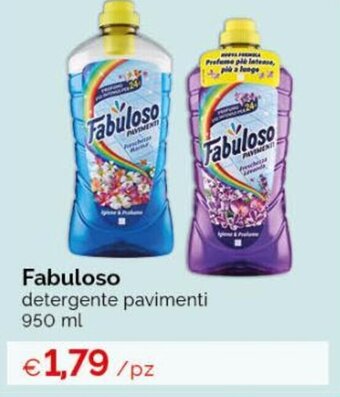 Acqua & Sapone Fabuloso detergente pavimenti 950 ml offerta