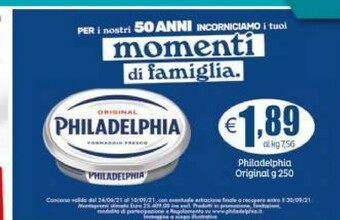 Elite Philadelphia Formaggio spalmabile offerta
