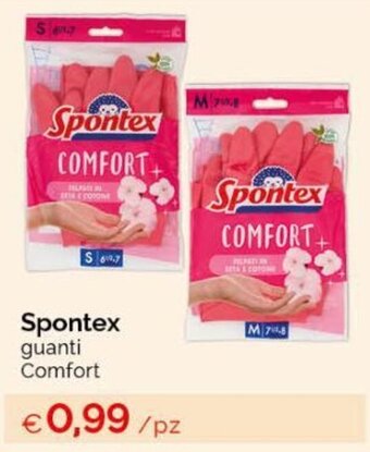 Acqua & Sapone Spontex guanti Comfort offerta