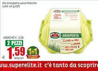 Elite Morato Pane offerta