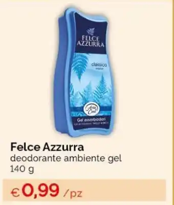 Acqua & Sapone Felce Azzurra deodorante ambiente gel 140 g offerta
