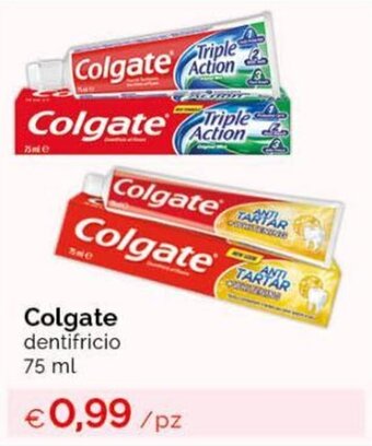 Acqua & Sapone Colgate dentifricio 75 ml offerta