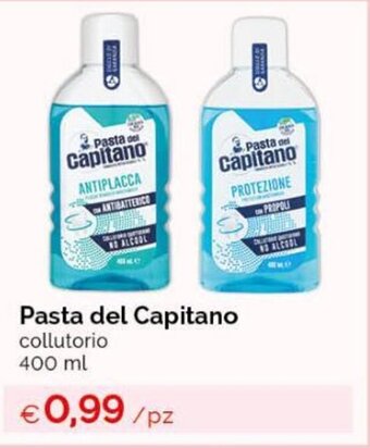 Acqua & Sapone Pasta del Capitano collutorio 400 ml offerta