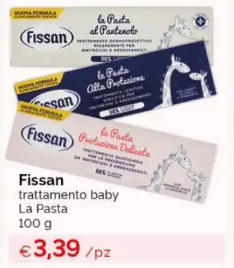 Acqua & Sapone Fissan trattamento baby La Pasta 100 g offerta
