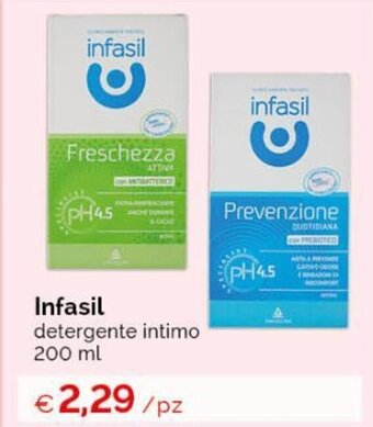 Acqua & Sapone Infasil detergente intimo 200 ml offerta