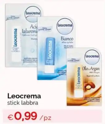 Acqua & Sapone Leocrema stick labbra offerta