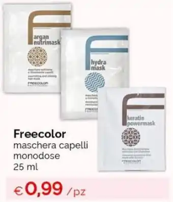Acqua & Sapone Freecolor maschera capelli monodose 25 ml offerta