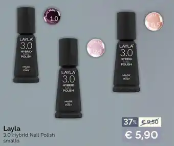 Acqua & Sapone Layla 3.0 Hybrid Nail Polish smalto offerta