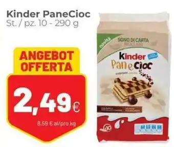 Coop Kinder PaneCioc 10 pz 290 g offerta