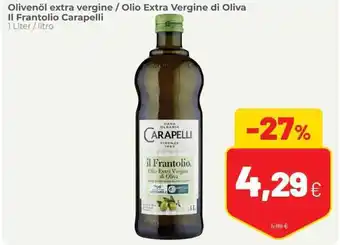 Coop Olio Extra Vergine di Oliva il Frantolio Carapelli/Olivenöl extra vergine 1 liter/litro offerta