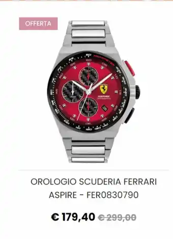 Bluespirit Orologio scuderia ferrari offerta