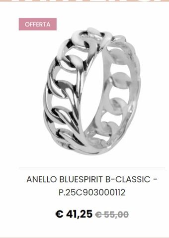 Bluespirit Anello offerta