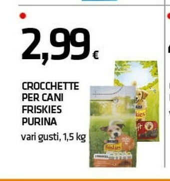 Calgon Purina Crocchette Per Cani Friskies
