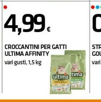Superconti Calgon Ultima Croccantini Per Gatti Affinity offerta